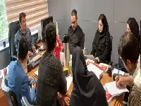 جلسه مسئولان HIS بیمارستان‌های دانشگاه علوم پزشکی کرمانشاه