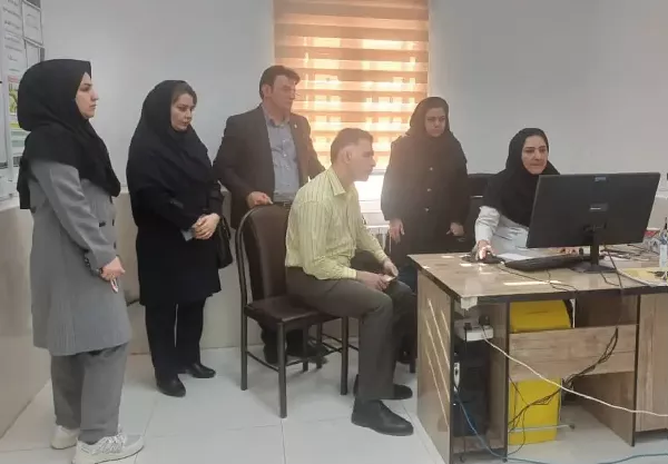 پایش شبکه بهداشت و درمان شهرستان هرسین