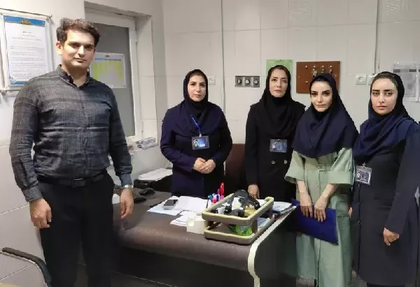 پایش سامانه‌های PACS، سان‌طب و زیرساخت سرور بیمارستان دکتر معاون صحنه