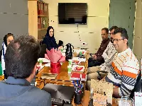 جلسه مسئولان HIS بیمارستان‌های دانشگاه علوم پزشکی کرمانشاه