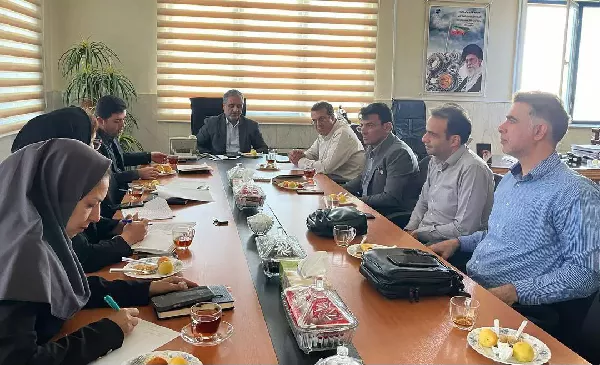 نشست مشترک مدیر آمار و فناوری اطلاعات دانشگاه و مدیر عامل مخابرات استان کرمانشاه
